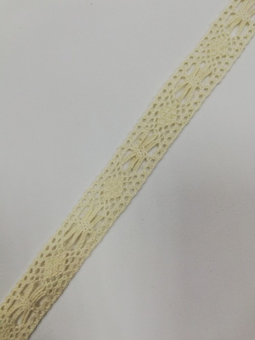 0045СТ Кружево вязаное хлопок шир.2см(в упак.30м)