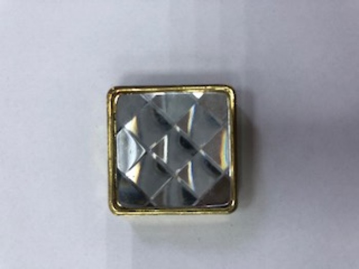 M07 Стразы декоративные пришивные Gold Crystal(в упак.40шт)