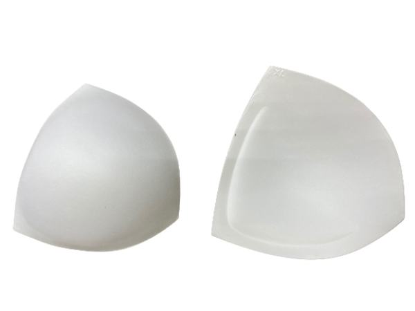 XXL Чашки корсетные цв.белый треугольник(в упак.30пар)