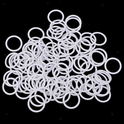 Бельевое кольцо регулировочное пластиковое 12мм цв.белый(упак.2000шт)