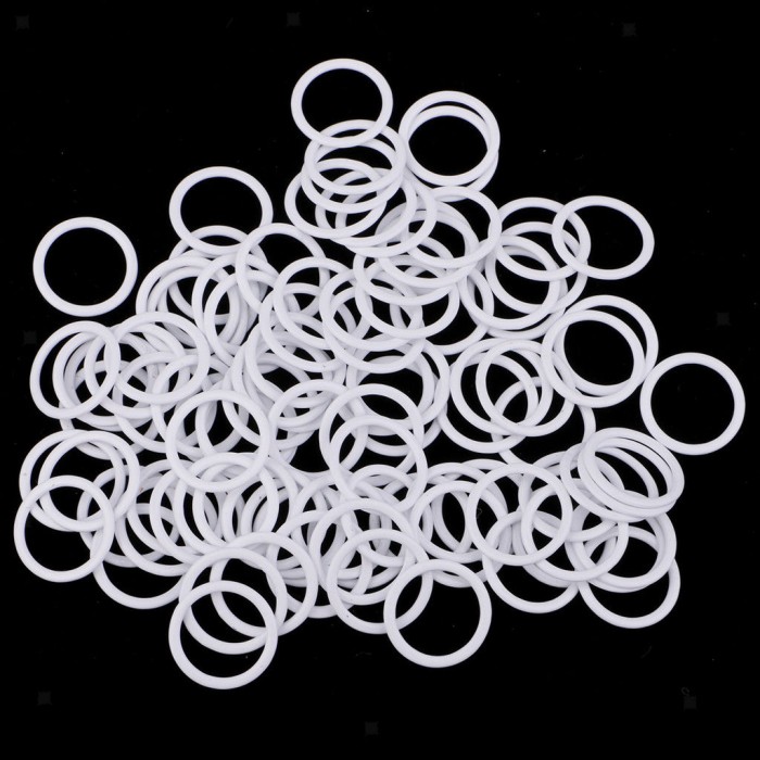 Бельевое кольцо регулировочное пластиковое 12мм цв.белый(в упак.2000шт)