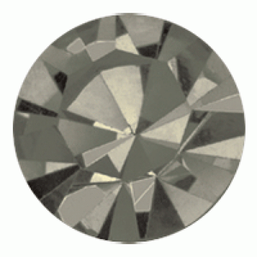 Стразы SS10 3мм Е17 Black Diamond(в упак.500гросс)