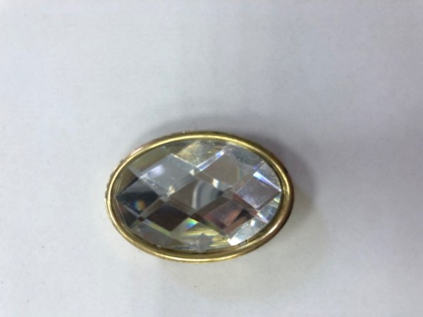 M09 Стразы декоративные пришивные Gold Crystal(в упак.100шт)