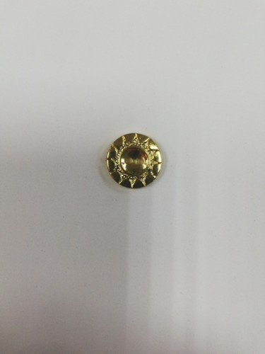 926B Пуговица металлизированная №18 11,5мм цв.золотой(в упак.1000шт)