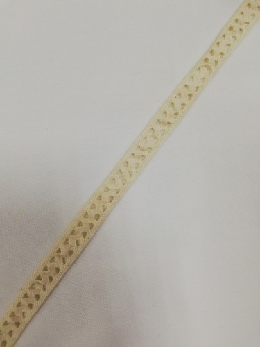 0037СТ Кружево вязаное хлопок шир.1,3см(в упак.30м)