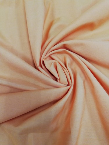 07-5893 Ткань хлопок дакрон однотонный 60%хлопок 40%полиэстер 150см цв.оранжевый(в рул.100 м)