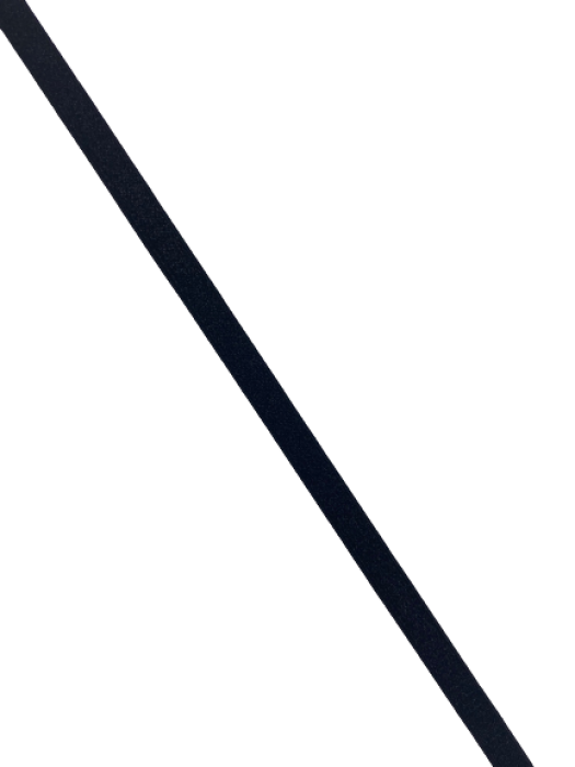 113A Бельевая резинка 08мм цв.черный(в рул.100м)