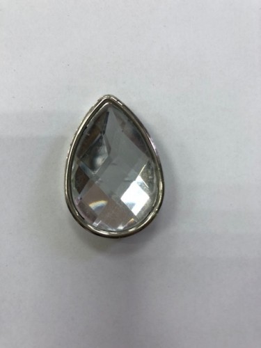 M10 Стразы декоративные пришивные Silver Crystal(в упак.100шт)