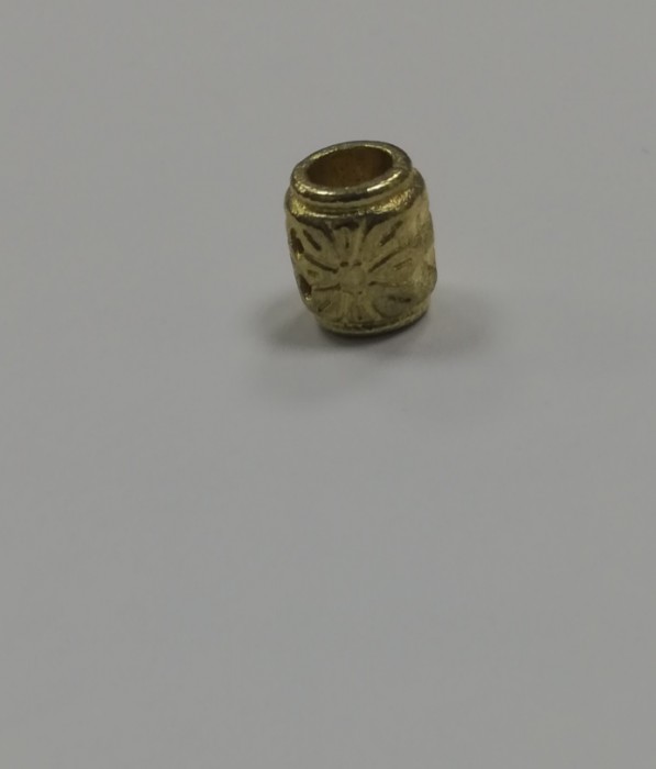 15 Концевик металлический декоративный цв.золото(в упак.1000шт)