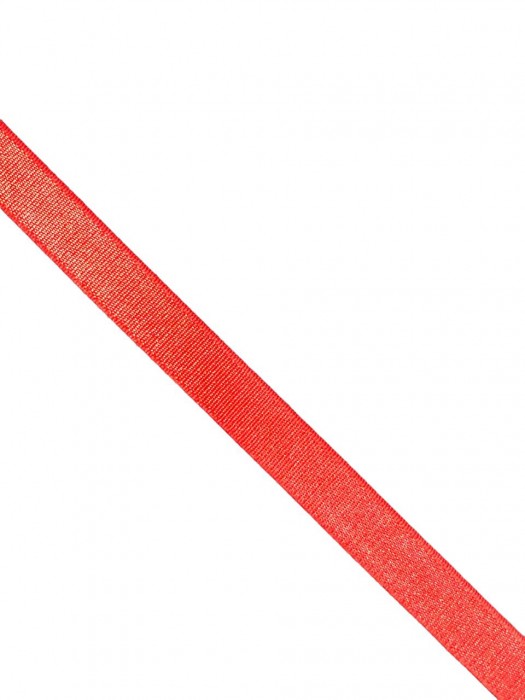 113A Бельевая резинка 08мм цв.красный(в рул.100м)