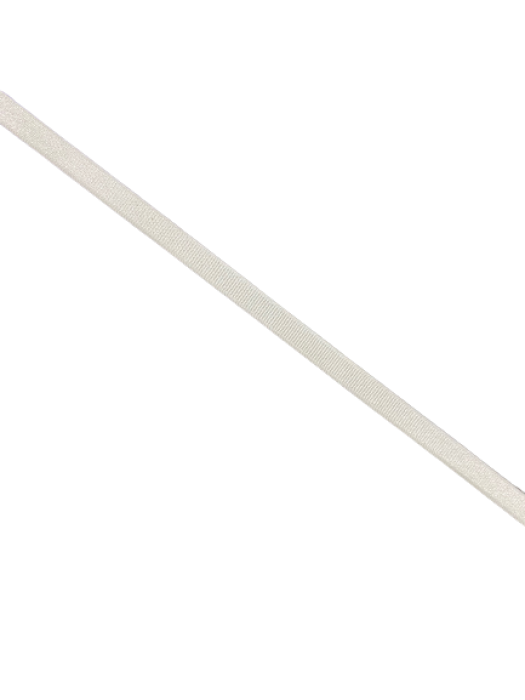 113A Бельевая резинка в рулоне 06мм цв.белый(в рул.100м)Китай