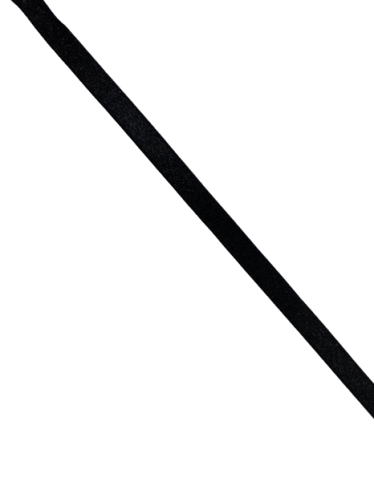 113A Бельевая резинка в рулоне 08мм цв.черный(в рул.200м)Китай