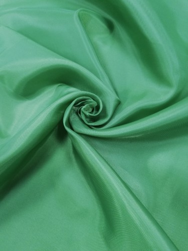 1235 Ткань подкладочная 190Т 100%ПЭ цв.зеленый(в рул.100м)