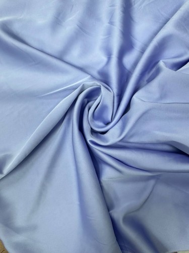 P011 Ткань армани шелк 97%ПЭ 3%эластан 150см цв.№3 голубой(в рул.35м)