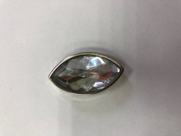 M01 Стразы декоративные пришивные Silver Crystal(в упак.100шт)