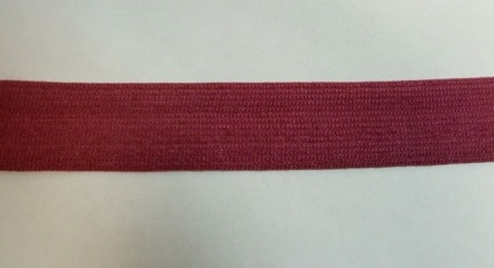 178 Окантовочная лента 20мм цв.бордовый(в рул.100м)