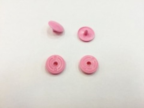 Кнопка пластиковая 10,5мм цв.розовый(в упак.1000шт)