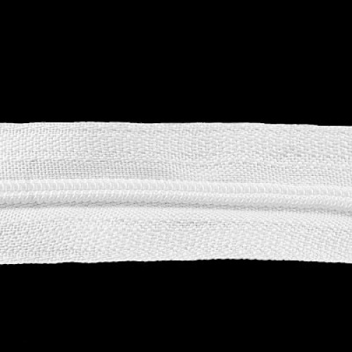 101 Молния спираль Т3 рулонная цв.белый(в рул.400м)