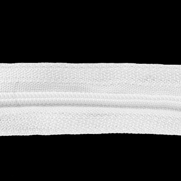 Молния спираль Т3 рулонная цв.белый(в рул.400м)