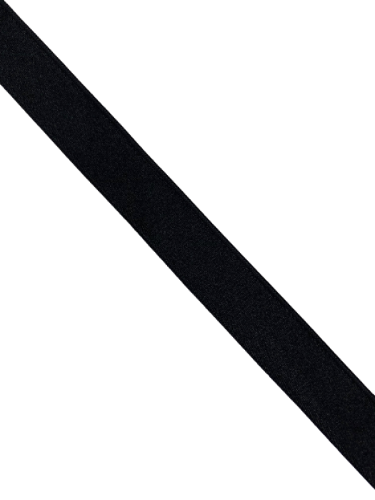 0102ASP Бельевая резинка 18мм цв.черный(в рул.100м)