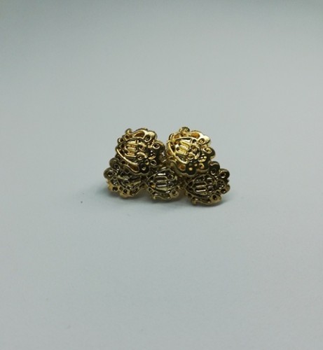 853B Пуговица металлизированная №18 11,5мм цв.золотой(в упак.1000шт)