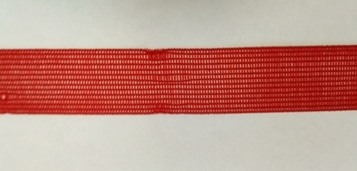 162(113) Окантовочная лента 22мм цв.красный(в рул.100м)