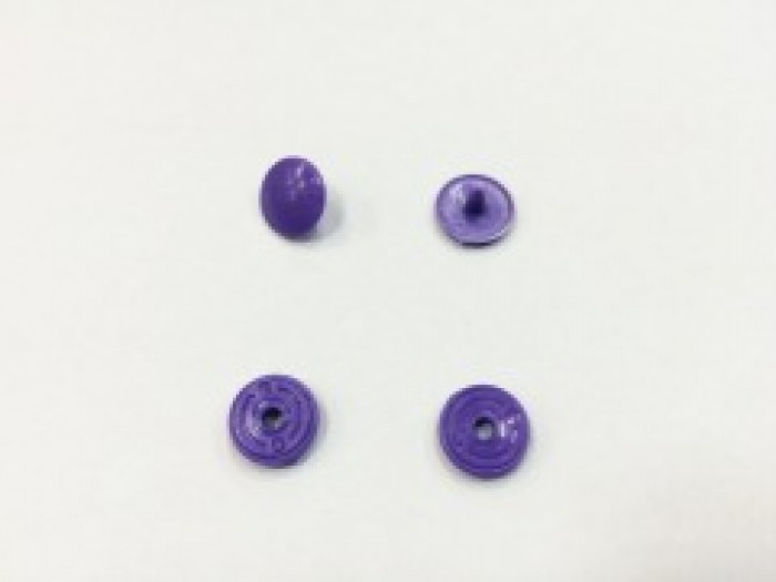 Кнопка пластиковая 10.5мм цв.фиолетовый(в упак.1000шт)