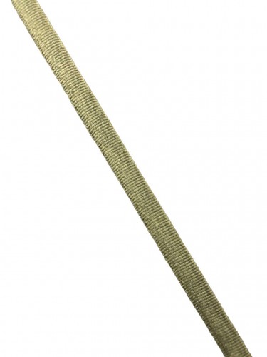 1535 Бельевая резинка округленная 05мм цв.хаки(в рул.100м)