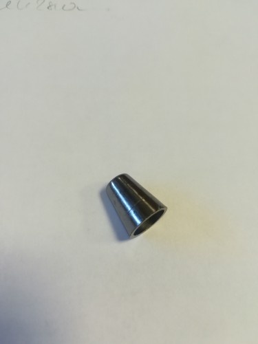 301TR Концевик колокольчик металлизированный пластиковый цв.ч.никель(в упак.1000шт)