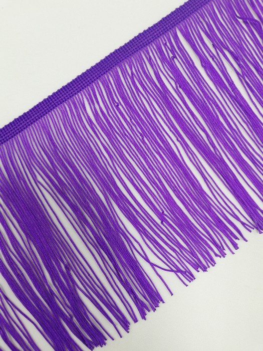 Бахрома 15см №1 цв.фиолетовый(в упак.9,2м)
