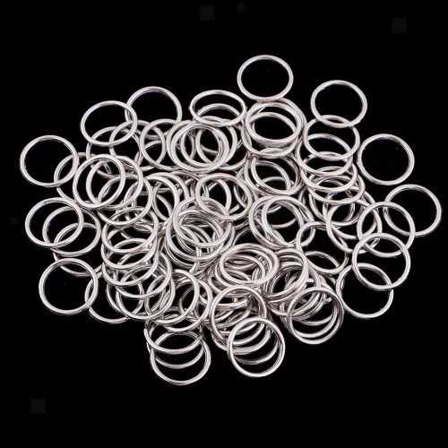 Бельевое кольцо регулировочное металлическое 12мм цв.никель(в упак.2000шт)Китай