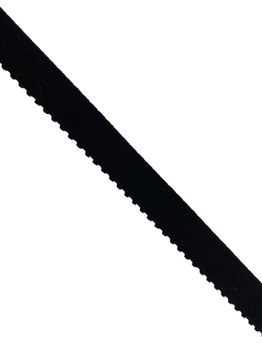 0200KPD Бельевая резинка 20мм цв.черный(в рул.100м)