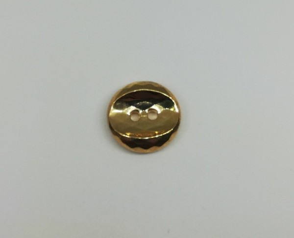 446V Пуговица металлизированная №24 15мм цв.золотой(в упак.100шт)