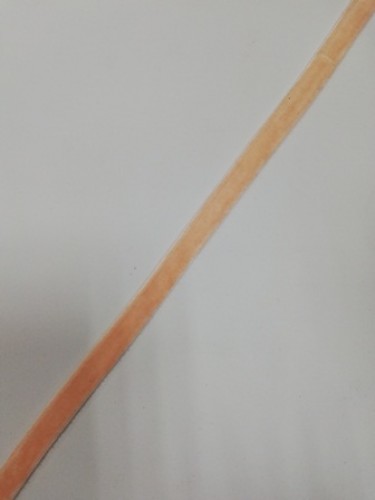 Бархатная лента эластичная 10мм цв.персиковый(в рул.~200м)