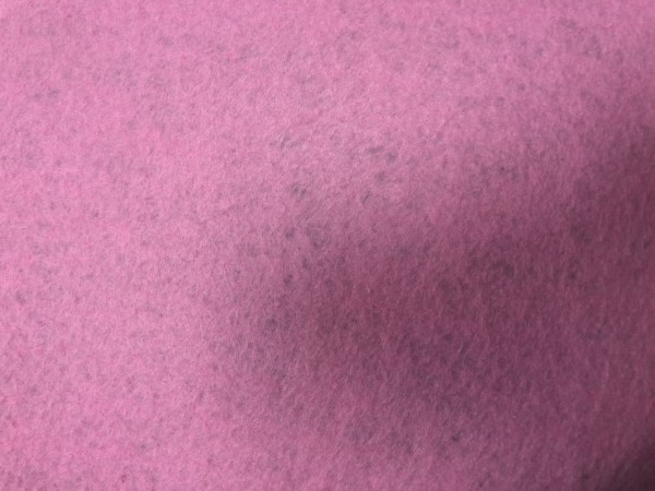 Фетр вышивальный 180г/м 100см цв.розовый(в рул.100м)