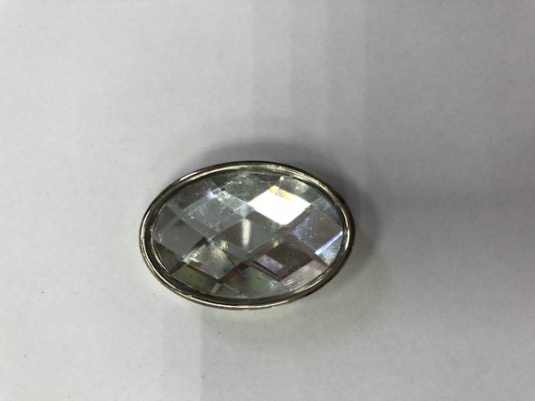 M12 Стразы декоративные пришивные Silver Crystal(в упак.100шт)