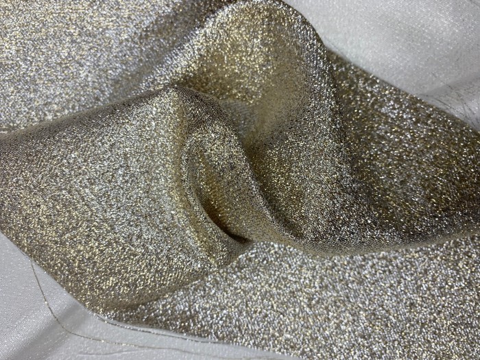 Leydi B. Ткань нарядная шир.300см цв.V9 серебристо-золотой(в рул.40.5м)