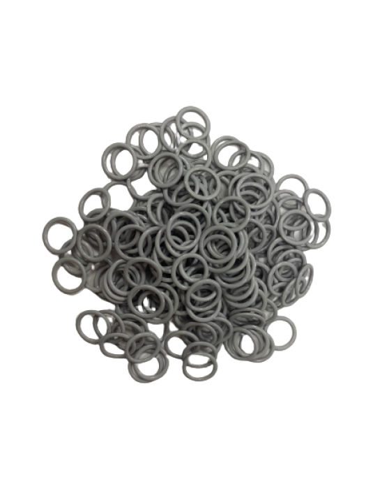 Бельевое кольцо регулировочное металлическое 10мм цв.серый(в упак.1000шт)